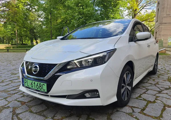 wielkopolskie Nissan Leaf cena 77500 przebieg: 15000, rok produkcji 2020 z Leszno